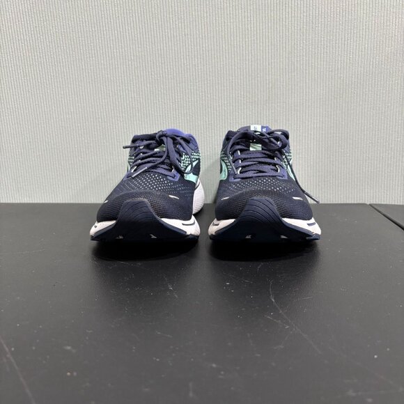 Brooks Ghost Women’s Running Shoes Navy Blue Mint Green 9.5 B Medium - Picture 6 of 10